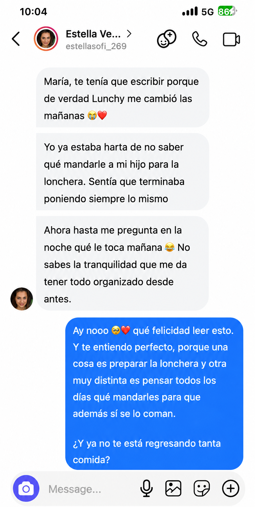 Testimonio de Estella Vergara